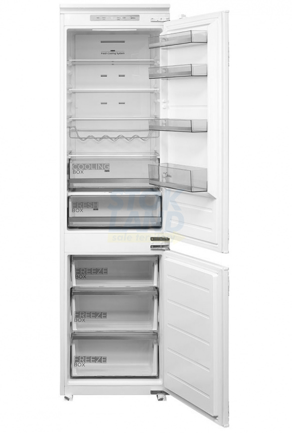 Встраиваемый двухкамерный холодильник Midea MDRE414FGE01 фото 2