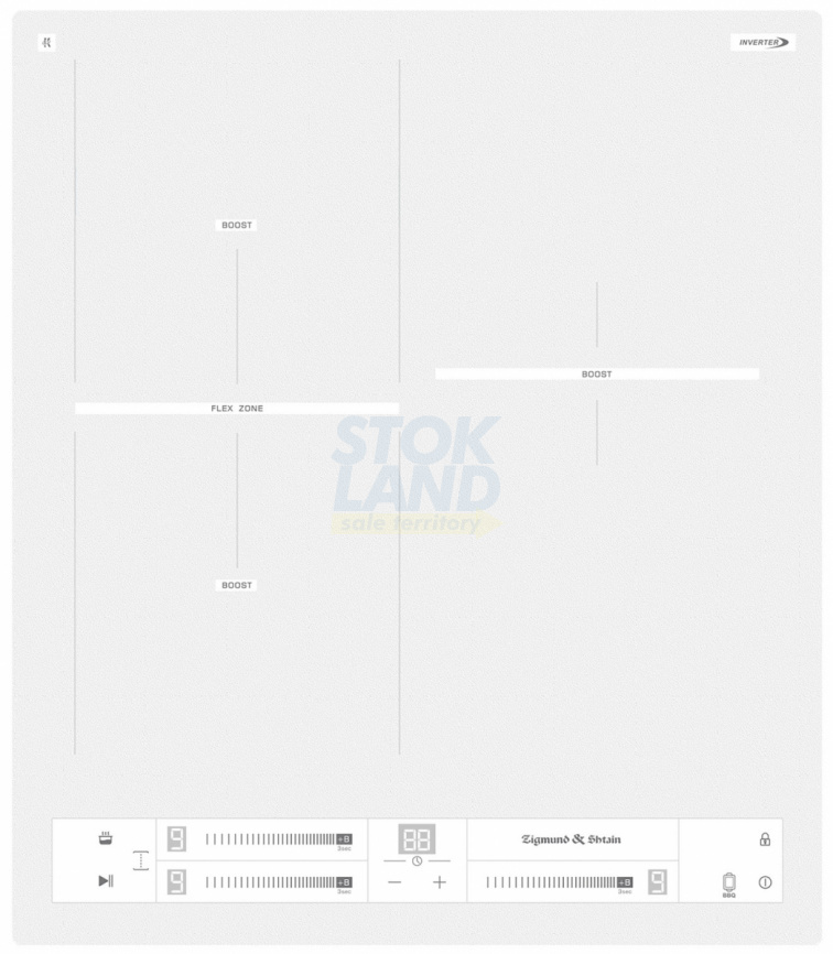 Электрическая варочная панель Zigmund & Shtain CI 24.4 W фото 1