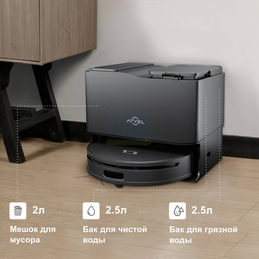 Робот-пылесос Atvel R100 фото 17