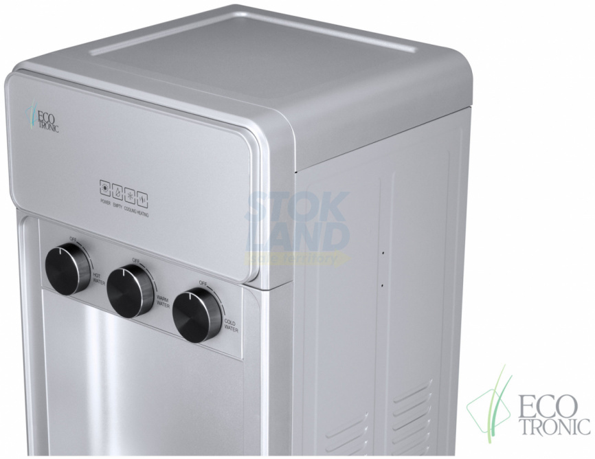Кулер для воды Ecotronic K42-LX full silver (ETK13256) фото 6