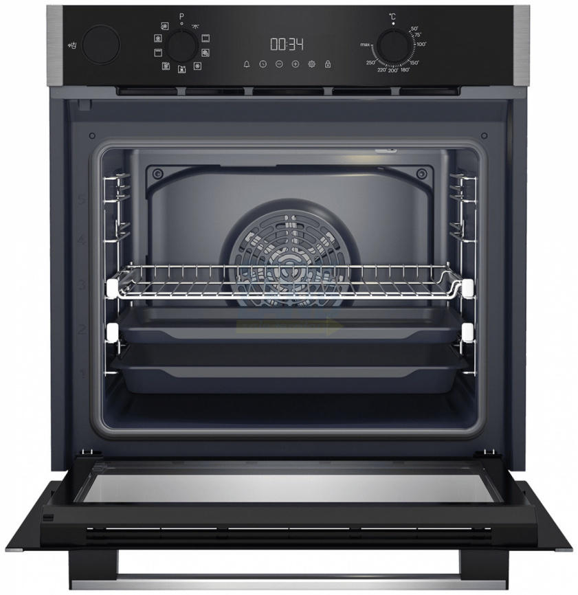 Электрический духовой шкаф Grundig GEBD19301B, черный/нержавеющая сталь фото 2