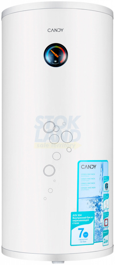 Водонагреватель накопительный Candy CR50V-RM1 INOX, 50 литров, 2 кВт. фото 7