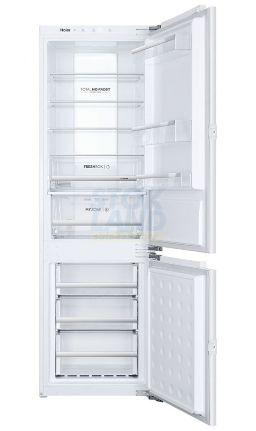 Встраиваемый двухкамерный холодильник Haier BCFT529TWRU фото 5