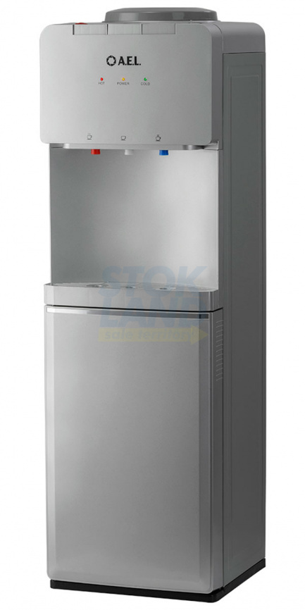 Кулер для воды AEL LD-AEL-422c silver с шкафчиком (00486) фото 1