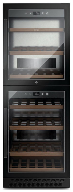 Винный шкаф Caso WineChef Pro 126-2D black фото 1