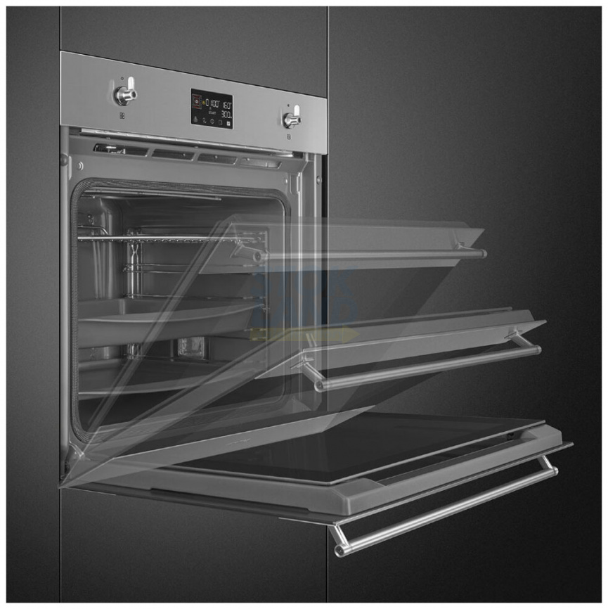 Электрический духовой шкаф Smeg SOP6302TX фото 5
