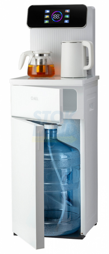 Кулер с чайным столиком AEL Тиабар TB84a-LK white (00491) фото 2