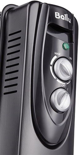 Масляный обогреватель Ballu Classic black BOH/CL-09BRN 2000 (9 секций) фото 4