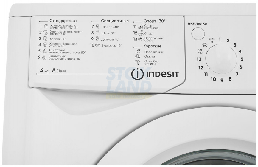 Стиральная машина Indesit IWUC 4105 фото 3
