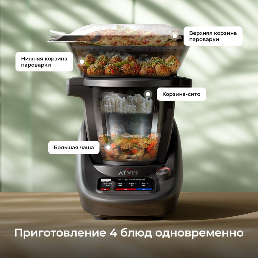 Кухонный робот Atvel KitchenBot M5 43205 фото 11