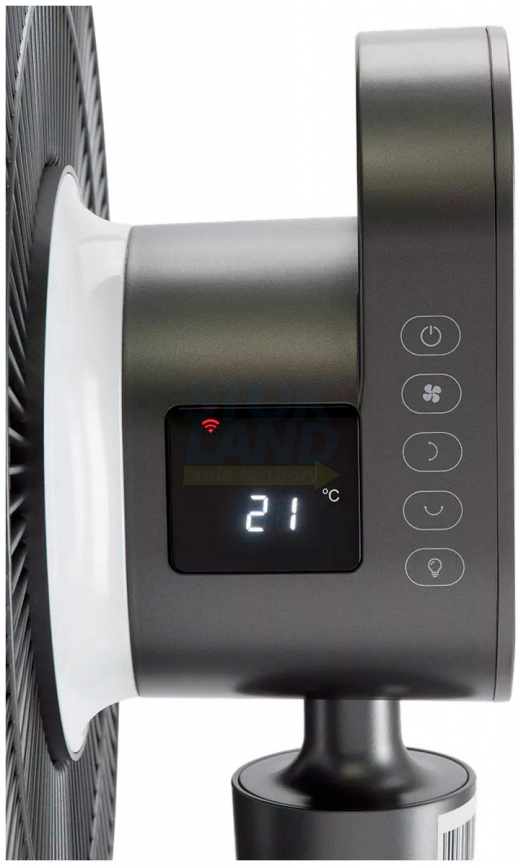 Напольный вентилятор Polaris PSF 3315 WIFI IQ Home, графитовый фото 6