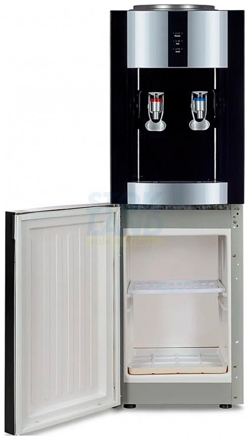 Кулер для воды Ecotronic "Экочип" V21-LCE black silver, 12356 фото 2