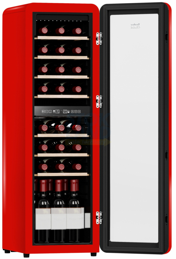 Винный шкаф Tesler CWC-308 RUBY RED фото 2