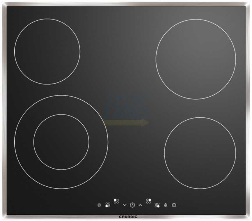 Электрическая варочная панель Grundig GIEV 613420 E, черный фото 1