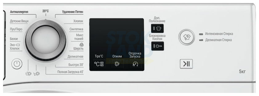 Супер узкая стиральная машина Hotpoint NUS 5015 S RU фото 6