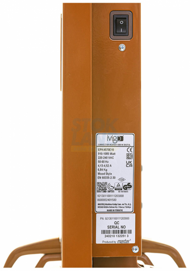 Конвектор iVigo EPK4570E10, дерево фото 10