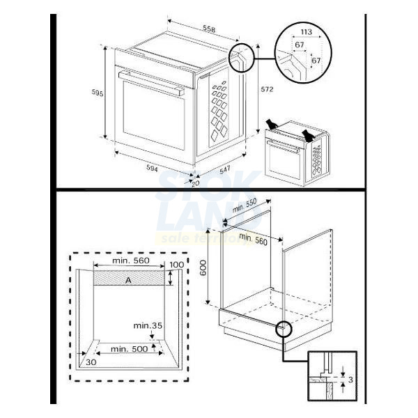 Электрический духовой шкаф Hotpoint FE8 S832 JSH IX, нержавеющая сталь фото 6