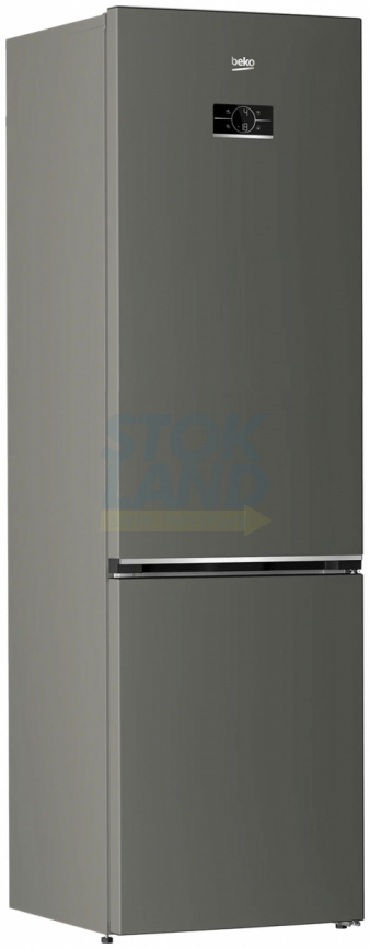Двухкамерный холодильник Beko B3R0CNK402HG насыщенный серый фото 7