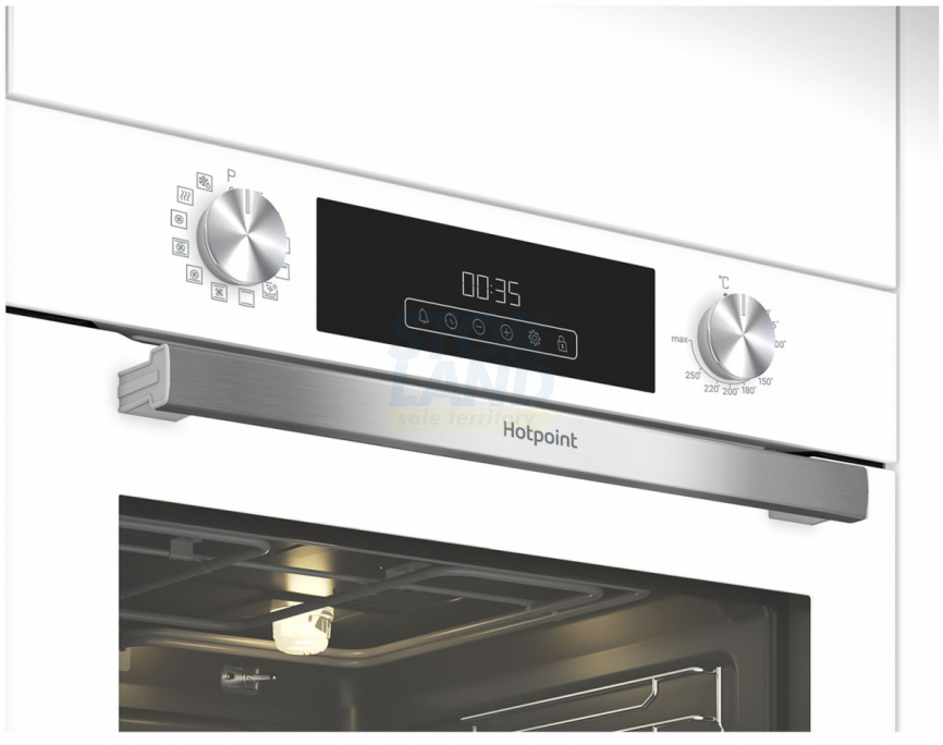 Электрический духовой шкаф Hotpoint HFE8 1221 H WH белый фото 4