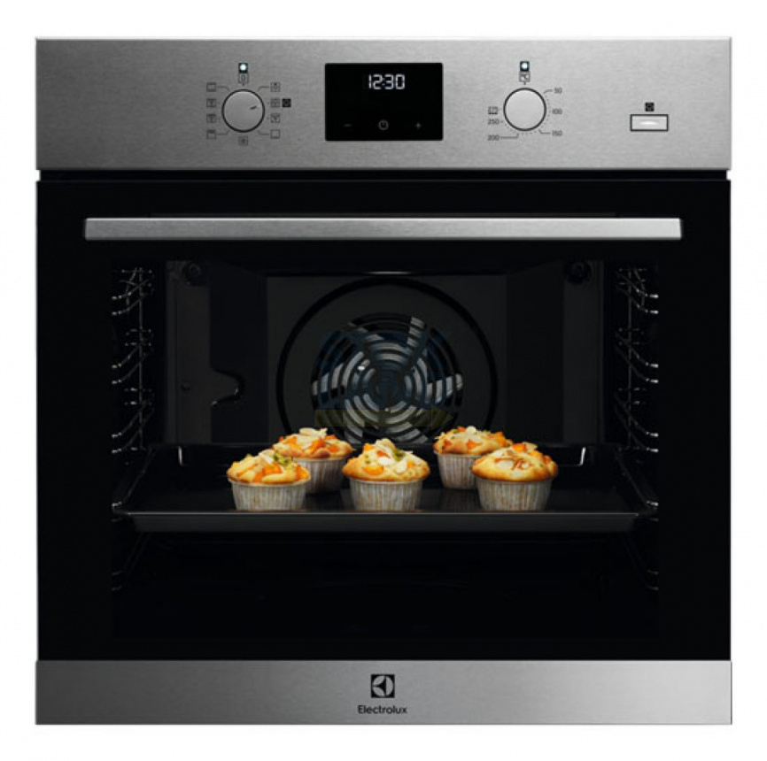 Электрический духовой шкаф Electrolux EOD3H50TX нержавеющая сталь фото 1