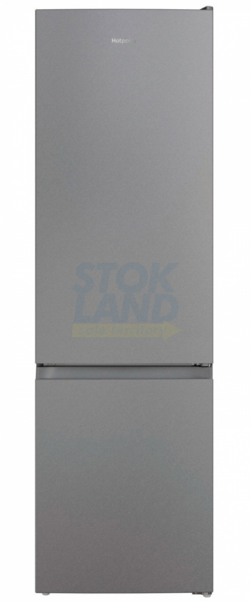 Двухкамерный холодильник Hotpoint HT 4200 S серебристый фото 1