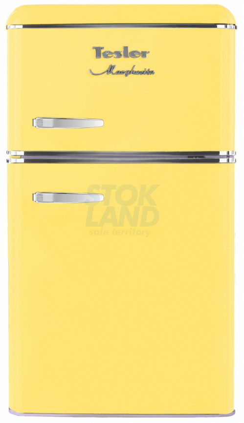 Двухкамерный холодильник Tesler RT-95 YELLOW фото 1