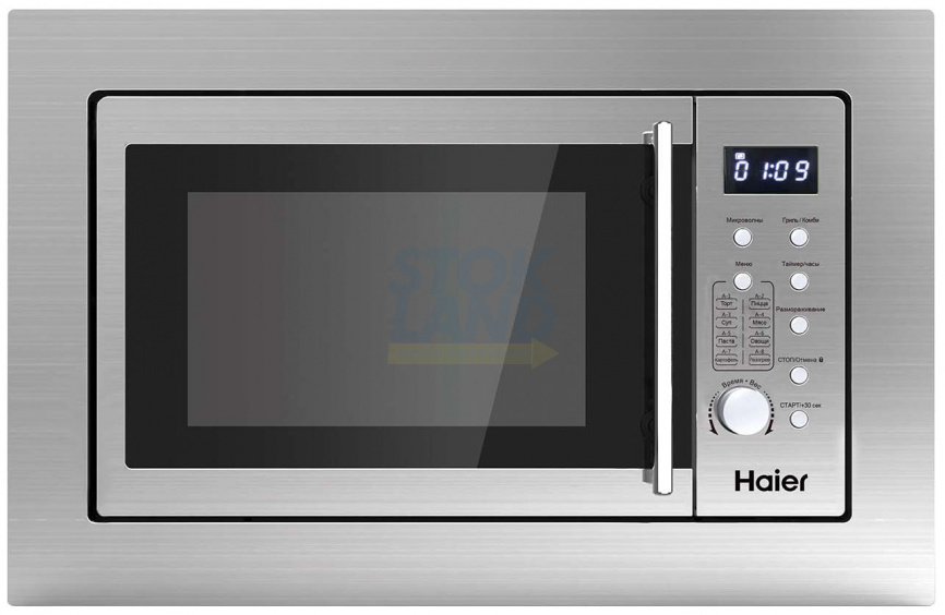 Встраиваемая микроволновая печь СВЧ Haier HMX-BDG259LX фото 1