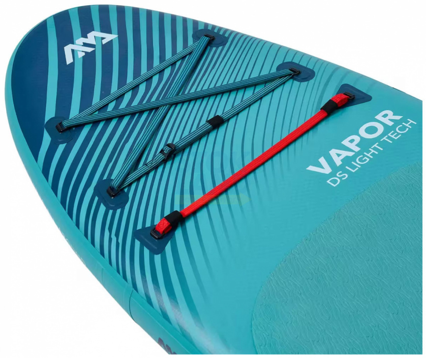 SUP-доска Aqua Marina Vapor Aqua Splash, 315х79х15 см, насос, весло, лиш, киль, ремнабор, сумка, до 140 кг (BT-23VAP) фото 1
