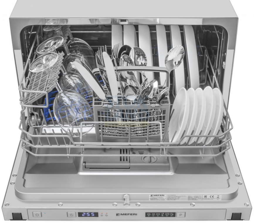 Встраиваемая посудомоечная машина Meferi MDW4563 COMPACT POWER фото 5