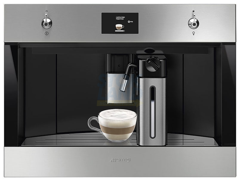 Встраиваемая автоматическая кофемашина Smeg CMS4303XRU фото 5
