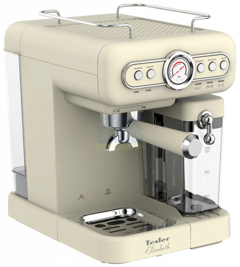 Кофеварка Tesler ECM-250 BEIGE фото 2