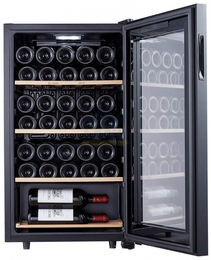 Винный шкаф Libhof GM-34 Black фото 2