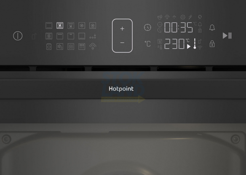 Электрический духовой шкаф Hotpoint FE8 1352 SMP BLG черный фото 2