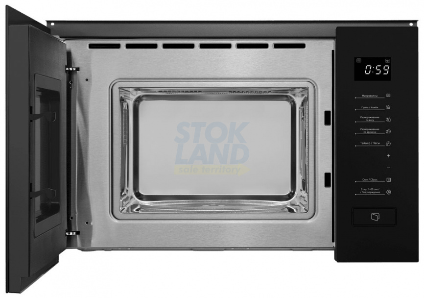Встраиваемая микроволновая печь СВЧ Maunfeld MBMO820SGB09 фото 2