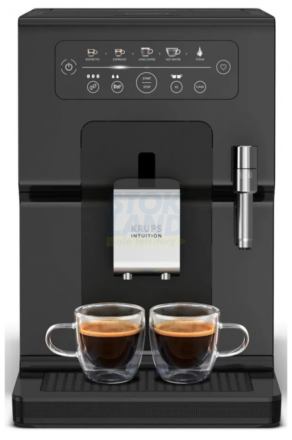 Кофемашина автоматическая Krups Intuition Essential EA870810 черный фото 1