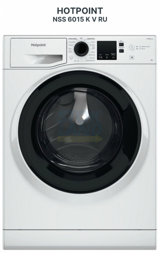 Узкая стиральная машина Hotpoint NSS 6015 K V RU фото 1