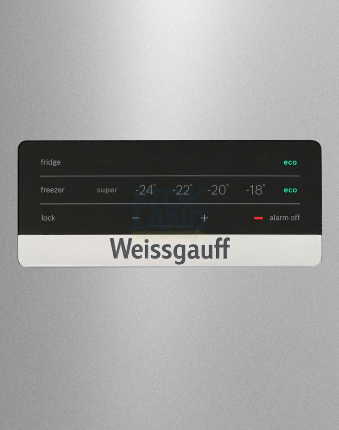 Двухкамерный холодильник Weissgauff CBN2WC2M2 фото 3