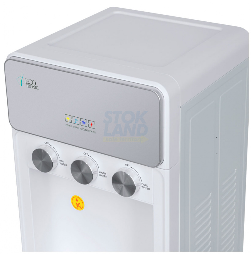 Напольный кулер для воды Ecotronic K42-LXE white-silver (ETK13534) фото 7