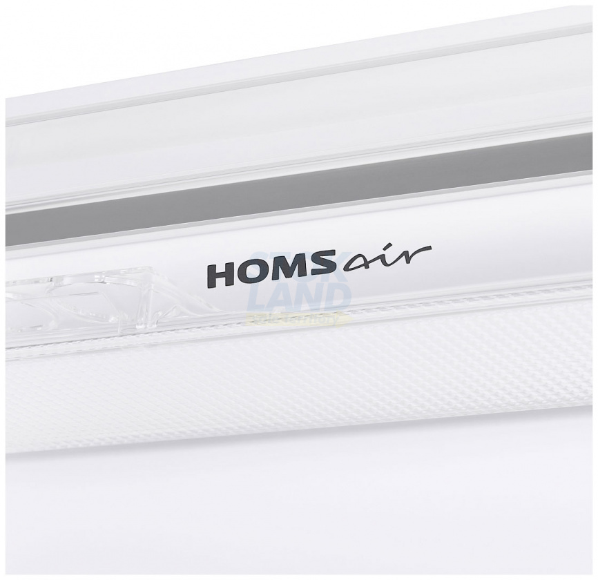 Встраиваемый двухкамерный холодильник Homsair FB177NFFW Inverter фото 6
