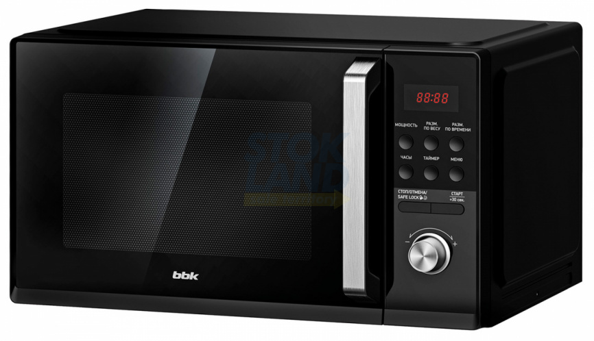Микроволновая печь - СВЧ BBK 25MWS-954T/B, черный фото 9