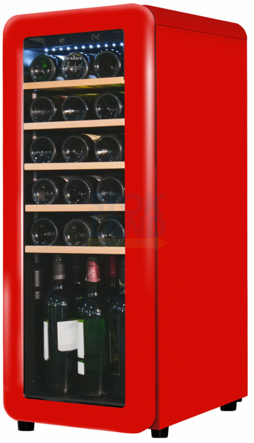 Винный шкаф Tesler CWC-248 RUBY RED LD фото 2