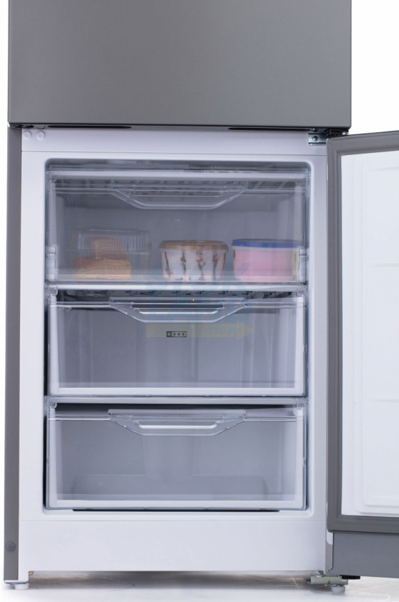 Двухкамерный холодильник Indesit DS 3180 G серебристый фото 7