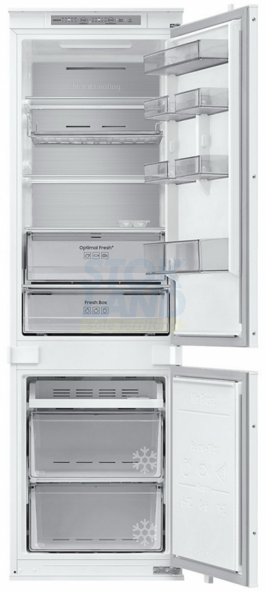 Встраиваемый двухкамерный холодильник Samsung BRB80F26CES0EO фото 2