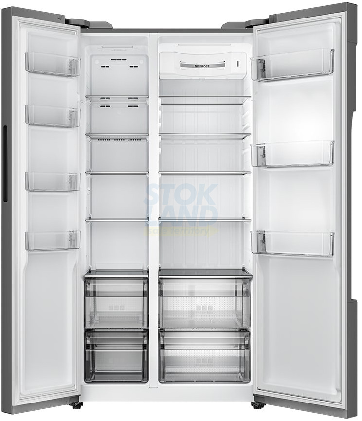 Холодильник Side-by-Side Haier HRF-522DS6RU SILVER фото 3