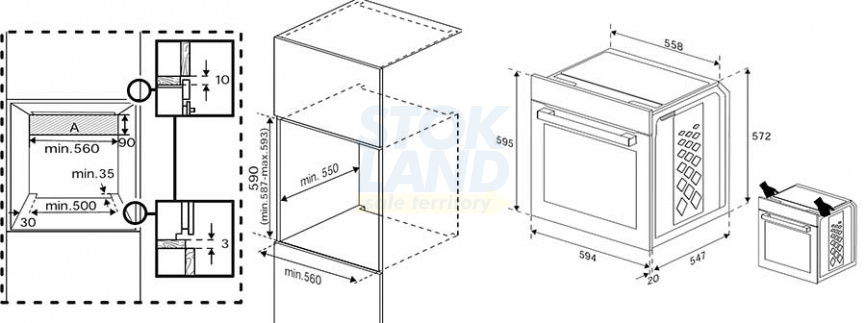 Электрический духовой шкаф Hotpoint FE9 834 JH IX фото 4