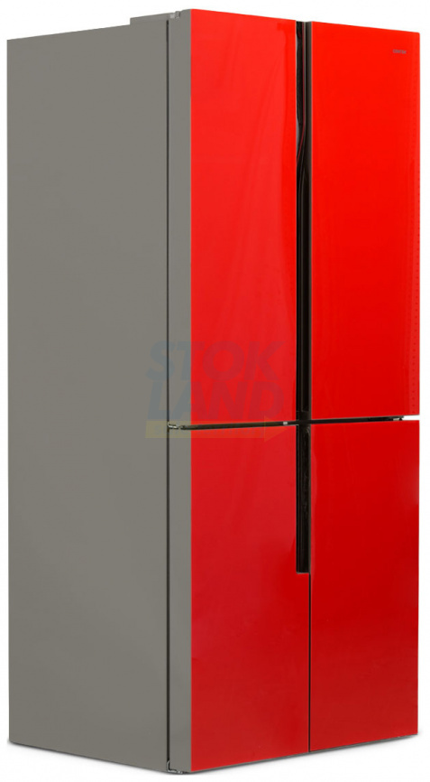Многокамерный холодильник Centek CT-1750 NF Red, INVERTER фото 2