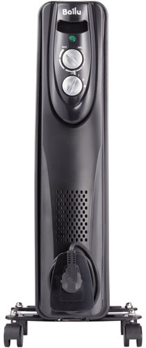 Масляный обогреватель Ballu Classic black BOH/CL-09BRN 2000 (9 секций) фото 1