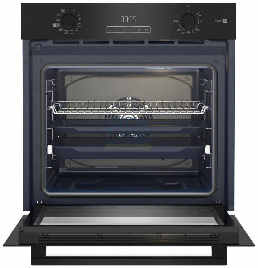 Электрический духовой шкаф Hotpoint HSTF 1231 JSAH BLG фото 2