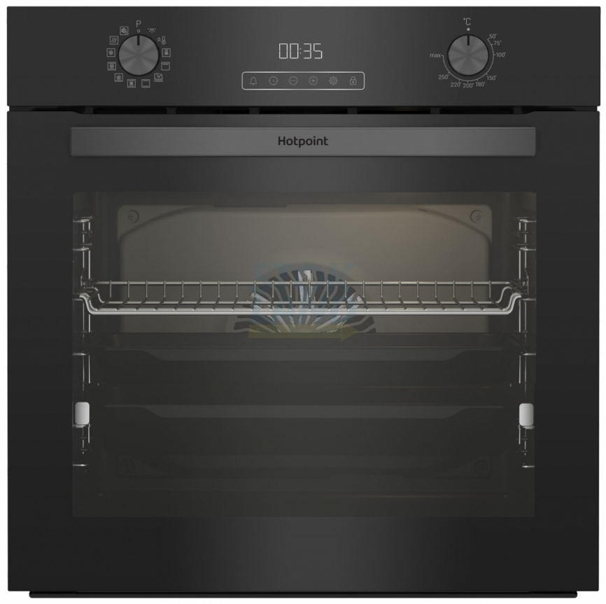 Электрический духовой шкаф Hotpoint HFE9 1231 JSH BLG, черный фото 1