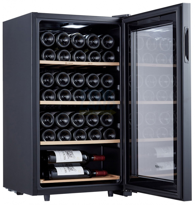Винный шкаф Libhof GM-34 Black фото 7